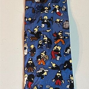 Ralph Marlin Hasbro Monopoly necktie- never worn - vintage 1996